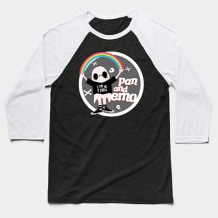 Pan and Emo Badge Baseball T-Shirt